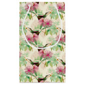 Humming Birds serie ontwerp negen kleine geschenk  Klein Cadeauzakje (Achterkant)