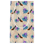 Humming Birds serie ontwerp vier kleine geschenkza Klein Cadeauzakje (Voorkant)