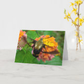 Humming! Kaart (Gele Bloem)