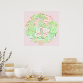 Humming op honing poster (Keuken)