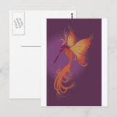 Humming Phoenix Briefkaart (Voorkant / Achterkant)