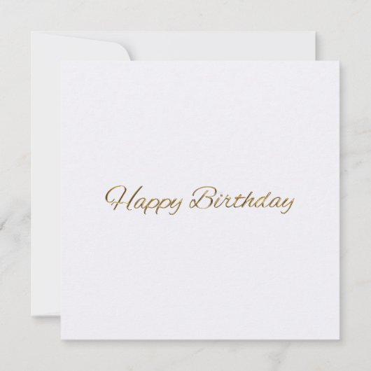 Humming vogel vliegen met bloemen Happy Birthday (Achterkant)