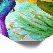 Humming voor nectar poster (Hoek)