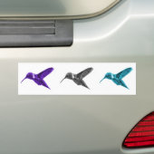 Hummingbird 2054 bumpersticker (Op auto)