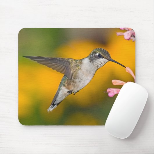Hummingbird 4 Mousepad Muismat (Met muis)