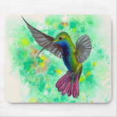 Hummingbird - acrylverf muismat (Voorkant)