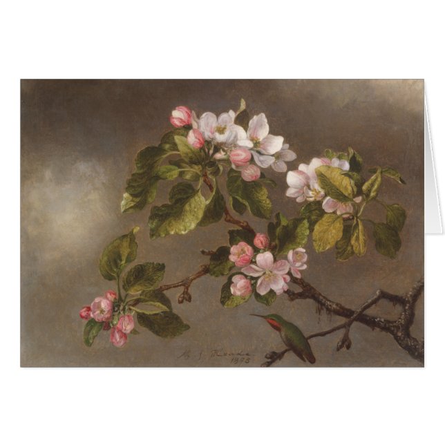 Hummingbird and Apple Blossom (Voorkant Horizontaal)