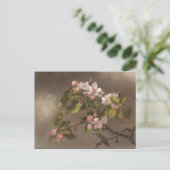 Hummingbird and Apple Blossom Briefkaart (Staand voorkant)
