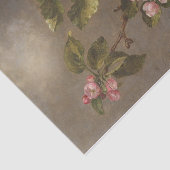 Hummingbird and Apple Blossom by Martin Heade Tissuepapier (Detail)