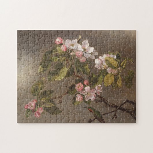 Hummingbird and Apple Blossom Legpuzzel (Horizontaal)