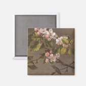 Hummingbird and Apple Blossom Magneet (Voorkant / Achterkant)