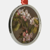 Hummingbird and Apple Blossom Metalen Ornament (Rechts)