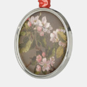 Hummingbird and Apple Blossom Metalen Ornament (Links)