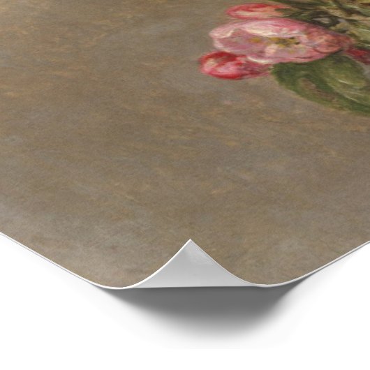 Hummingbird and Apple Blossom Poster (Hoek)