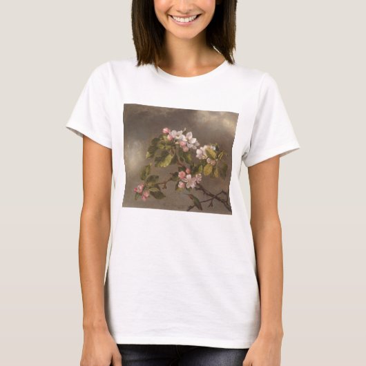 Hummingbird and Apple Blossom T-shirt (Voorkant)