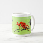 Hummingbird and Crocosmia Painting Koffiemok (Voorkant rechts)