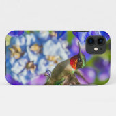 Hummingbird and Delphinium Case-Mate iPhone Case (Achterkant (horizontaal))
