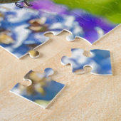 Hummingbird and Delphinium Legpuzzel (Zijkant)