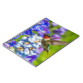 Hummingbird and Delphinium Notitieboek (Linkerzijde)