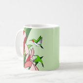 Hummingbird and Flower Koffiemok (Voorkant links)