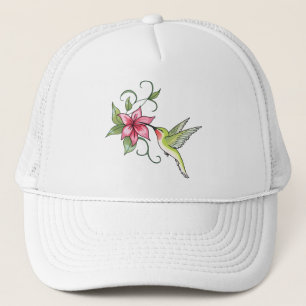 Hummingbird and Flower Trucker Pet