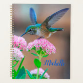 Hummingbird and Flowers Planner (Voorkant)