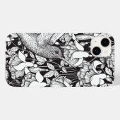 Hummingbird and fuchsia Case-Mate iPhone case (Achterkant (horizontaal))