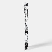 Hummingbird and fuchsia Case-Mate iPhone case (Achterkant / Links)