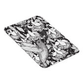 Hummingbird and fuchsia magneet (Rechterzijde)