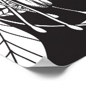 Hummingbird and fuchsia poster (Hoek)