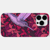 Hummingbird and fuchsia violet Case-Mate iPhone case (Achterkant (horizontaal))