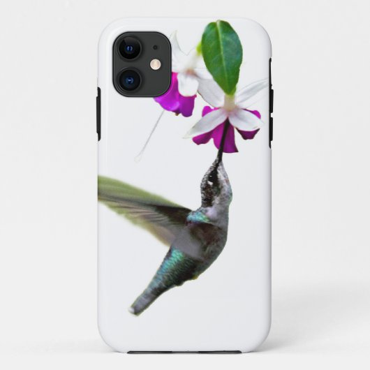 Hummingbird and Fuschia Case-Mate iPhone Case (Achterkant)