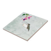 Hummingbird and Fuschia Tegeltje (Zijkant)