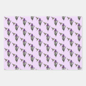 Hummingbird and Iris Flower Inpakpapier Vel (Voorkant)
