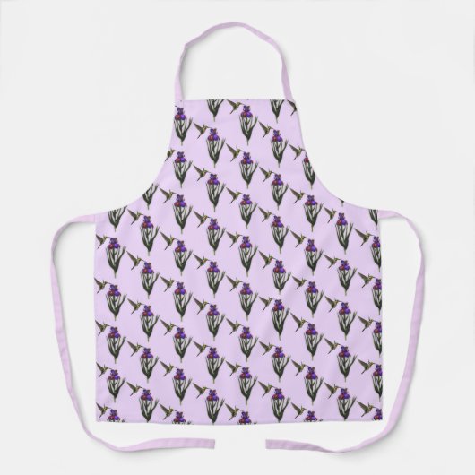 Hummingbird and Iris Flower Schort (Voorkant)