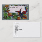 Hummingbird and Ivy Visitekaartje (Voorkant / Achterkant)