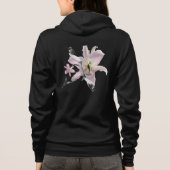 Hummingbird and Lilies Hoodie (Achterkant)
