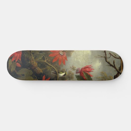 Hummingbird and Passion Flowers Persoonlijk Skateboard (Horizontaal)