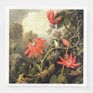Hummingbird and Passionflower Servet