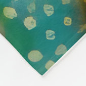 Hummingbird and Pink Sunflower Fleece Deken (Hoek)