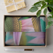 Hummingbird and Pink Sunflower Tissuepapier (Geschenk)