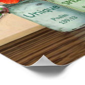 Hummingbird and Poppies God zegt dat je bent Poster (Hoek)