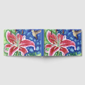 Hummingbird and Stargazer Lily Painting Gastenboek (Volledig)