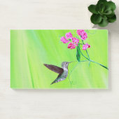 Hummingbird and Sweet Peas Painting Post-it® Notes (Kantoor)