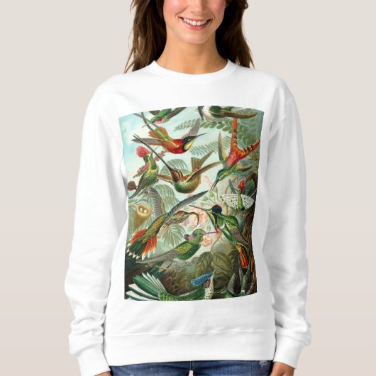 Hummingbird Antiek Print Trui (Voorkant)