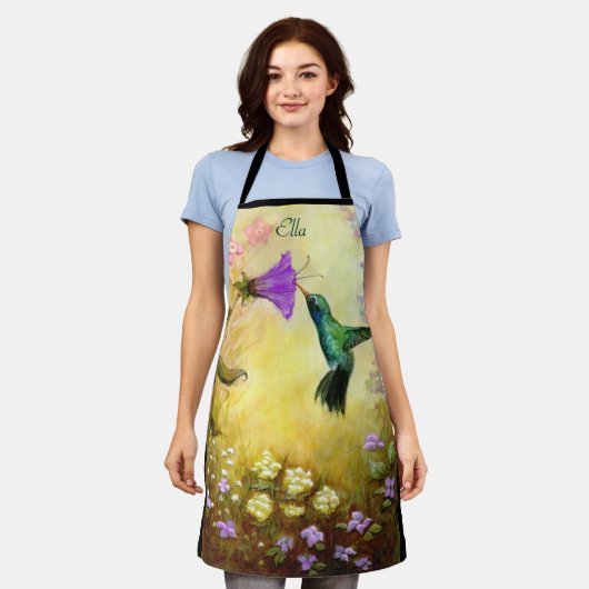 Hummingbird  Apron (medium) Schort (Gedragen)