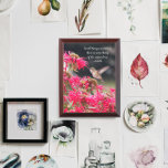 Hummingbird Aristoteles Filosofische Quote Plaque Troffee Gedenkplaat<br><div class="desc">Het omhuld wandplaque toont het foto-afbeelding van een kleine Hummingbird in vlucht boven roze Bee Balm bloemen,  samen met een filosofische wijsheid citaat van de historicus,  Aristoteles,  die ons herinnert aan hoe geweldig natuur is. Selecteer de grootte van uw muurplak.</div>