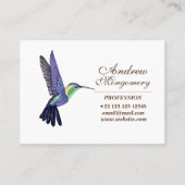 Hummingbird Art Custom Professional Visitekaartje (Voorkant)
