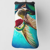 Hummingbird aRT Golfheadcover (Draai 90)