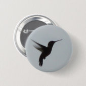 Hummingbird at Dusk Ronde Button 5,7 Cm (Voorkant /achterkant)